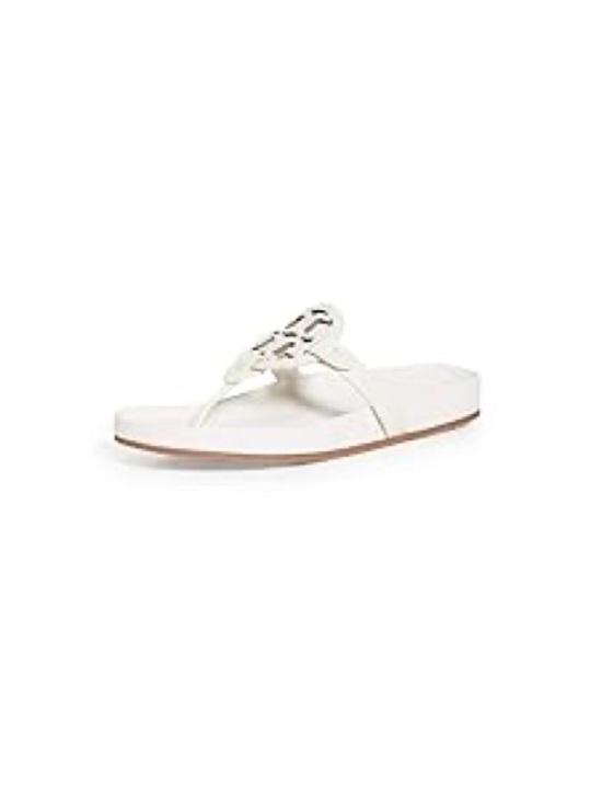 Tory Burch Shoes - Tory Burch Women's Miller Cloud Sandals, New Ivory, Off White, 11 Medium US